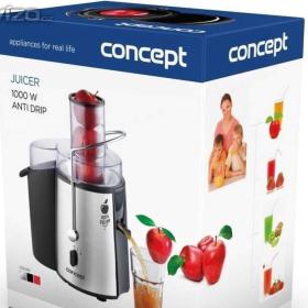 Fotka k inzerátu Prodám odšťavňovač Concept, 1000 W, chrom / 19279095