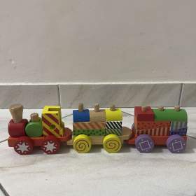 Fotka k inzerátu Dřevěný vláček Woody. / 17929252