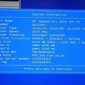 Foto inzerátu PC#215 repasovaný počítač HP Compaq, Core i3