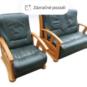 Kožená sedačka 2+ 1 / 19616989