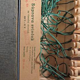 Foto inzerátu Vánoční světla retro