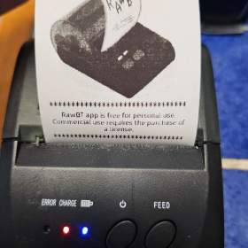 Fotka k inzerátu Mobilní termotiskárna 58 mm / 19400113