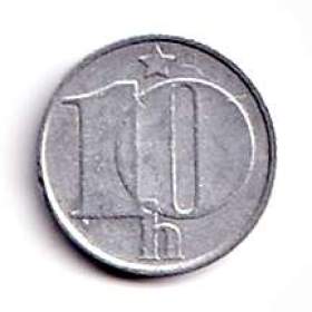 10 haléř ČSR 1975  / 19619589