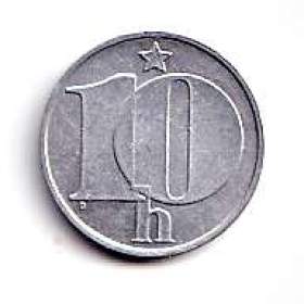 10 haléř ČSR 1977 / 19619592