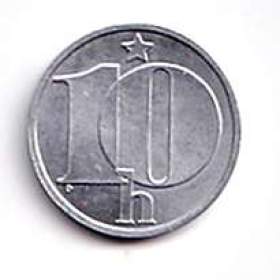 10 haléř ČSR 1986 / 19619660