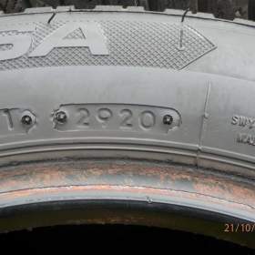 Foto inzerátu 4xZimní gumy LASSA 185/60 R14  2x6,2MM 2x5,1MM