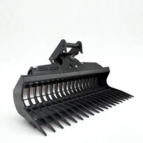 Fotka k inzerátu Prolamovaná srovnávací lopata, hydraulické shrnování 120 cm 2,6- 3,5 t / 19137259