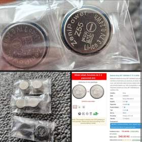 Baterie Sony WF- 1000XM3 3.7V 0.24Wh / 19625393