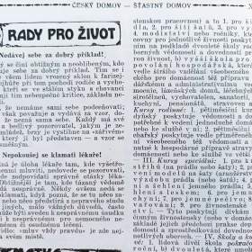 Foto inzerátu Časopisy Šťastný domov, svázaný ročník 1924, krásný stav