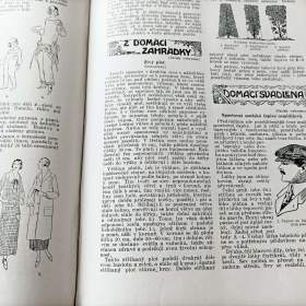 Foto inzerátu Časopisy Šťastný domov, svázaný ročník 1924, krásný stav