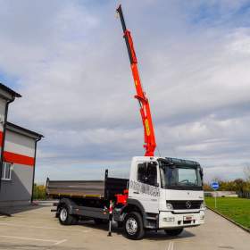 Foto inzerátu MERCEDES ATEGO 1222 TŘÍSTRANNÝ SKLÁPĚČ HYDRAULICKÁ RUKA EU4