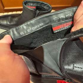 Foto inzerátu Úplně nové, černé, pánské, zimní boty LLOYD