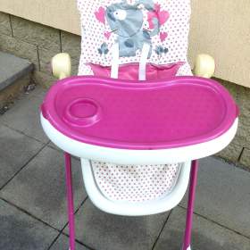 Foto inzerátu B297_ Dětská jídelní židlička, skládací