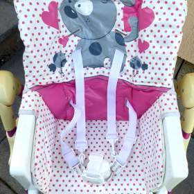 Foto inzerátu B297_ Dětská jídelní židlička, skládací