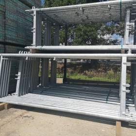 Foto inzerátu Štítové ocelové lešenínové, 10,30X12 více variant, dovoz možný