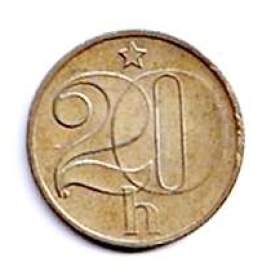 Foto inzerátu 20 haléř ČSR  1981