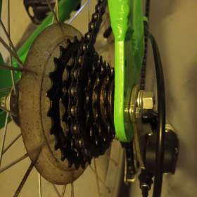 Foto inzerátu dětské kolo Condor 20 zelené