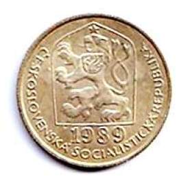 Foto inzerátu 20 haléř ČSR  1989	