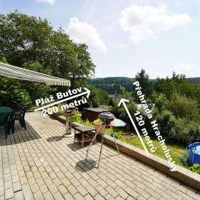 Foto inzerátu Zděná chata Butov - Přehrada Hracholusky + zahrada