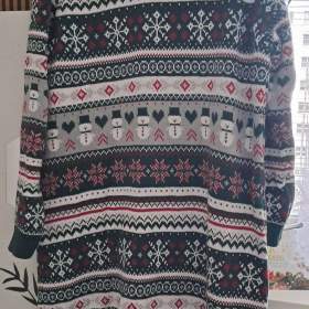 prodám vánoční teplé šaty / 19628731