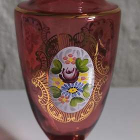 Váza z olovnatého křišťálu / 19628809