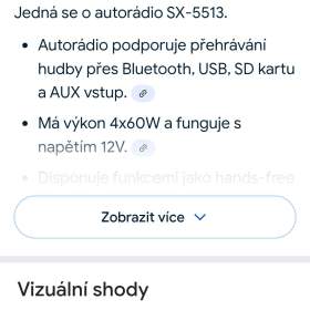 Foto inzerátu autoradio 