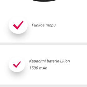 Foto inzerátu Robotický vysavač Sencor Milia 