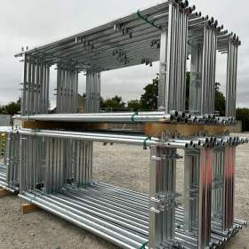 Foto inzerátu Nové lešení z oceli štítové 10,3X10