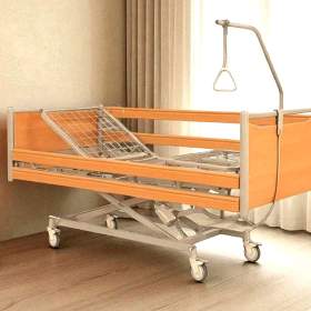 Foto inzerátu Zdravotní, polohovací + výškově stavitelná postel. Bezvadný stav.