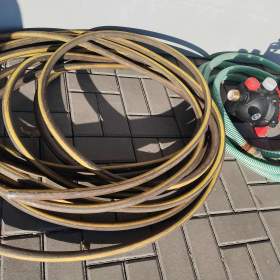 Fotka k inzerátu Zahradní čerpadlo, nové + starší sací hadice a 25m 3/4 / 19449496