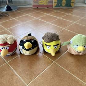 Fotka k inzerátu Originální Plyšák Angry Birds -  4 kusy / 17793410