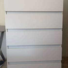 Foto inzerátu Komoda KOMET 5 - bílá