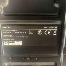 Fotka k inzerátu Domácí kino SONY / 17366320