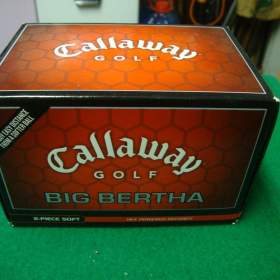 Foto inzerátu Golfové míčky Callaway Big Bertha nové v krabičce 12ks