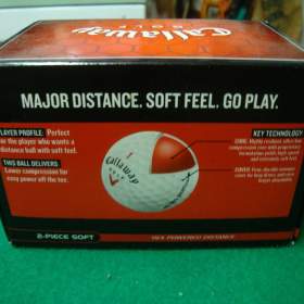 Foto inzerátu Golfové míčky Callaway Big Bertha nové v krabičce 12ks