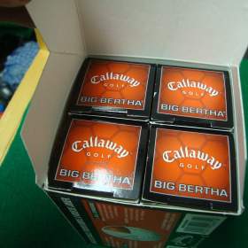 Foto inzerátu Golfové míčky Callaway Big Bertha nové v krabičce 12ks