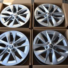 Škoda Octavia IV- 17 NOVÉ orig. ALU disky 7x17,5x112 / 19635085