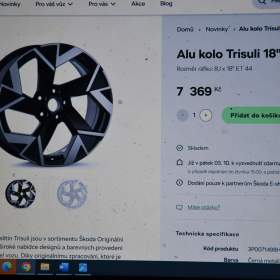 Foto inzerátu Škoda Superb III/IV/VW Passat B8-NOVÉ orig.Alu 18-8x18,ET44