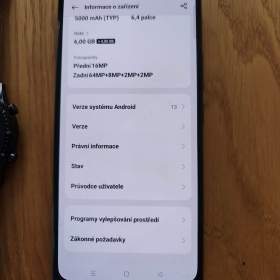 Foto inzerátu Prodám Mobil Realme 8 a Hodinky Huawie Watch GT3  