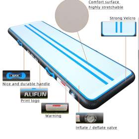 Foto inzerátu Nafukovací gymnastická podložka ALIFUN 300×100×20 cm