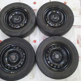 Plechové disky sada- 4ks na Škoda Octavia II, 6Jx15 ET47  / 19635329