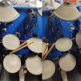 Foto inzerátu El. bicí - YAMAHA DTX DRUM V 2.0 (Made In Japan)
