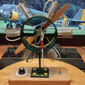 Foto inzerátu DIY stolní větrák - styl Junkers Ju52 CASA 325L