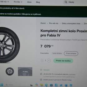 Foto inzerátu Š.Fabia IV/VW Polo. S.Ibiza -NOVÁ zimní ALU sada 195/55R16