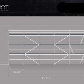 Fotka k inzerátu LAYHER lešení fasádní – profesionální systém s dodávkou 8,3 X 15,35 / 19551568