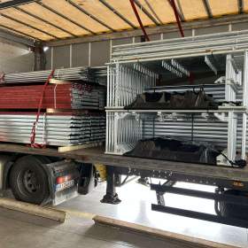 Foto inzerátu Nové lešení na fasádu – ocelové, stabilní, BAUMANN nebo LAYHER 4,3X27,63