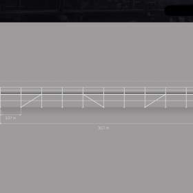 Kompletní sada lešení fasádního BAUMANN – nové + doprava 4,3 X 30,7 / 19638865