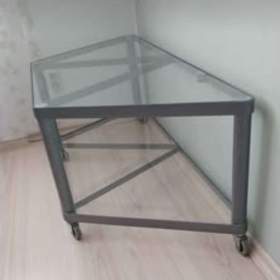 Prodám atypický stolík sklo/kov / 19643162