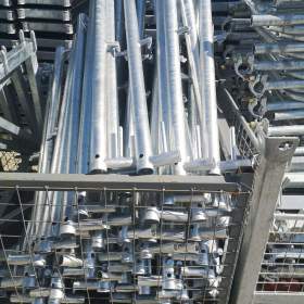 Foto inzerátu Nové ocelové lešení Plettac na fasádu – dobrá cena! 6,3X9=56,70M2