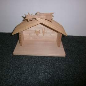 Foto inzerátu Dřevěný betlém 14A1